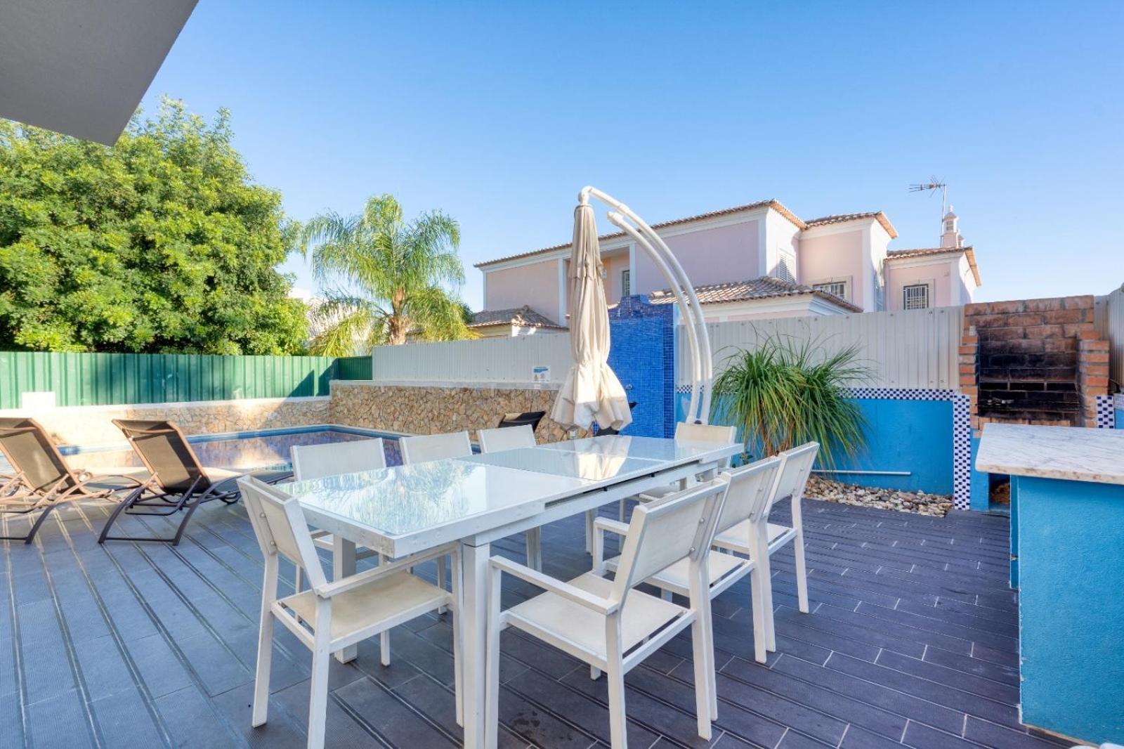 Full Private 300Sqm Villa Jacuzzi Heated Pool Ideal & Quiet Location アルブフェイラ エクステリア 写真